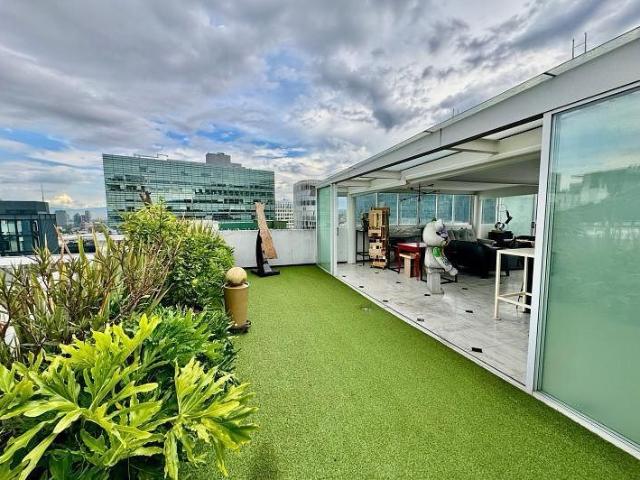 departamento ph en renta en granada 3r/3.5b/3e amueblado roof privado 400m2
