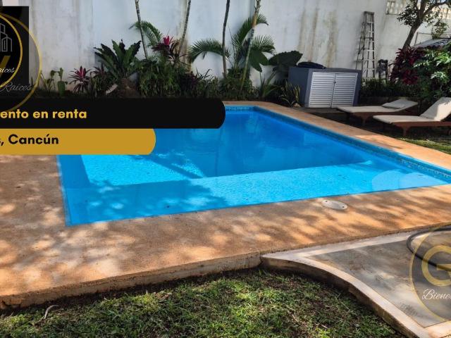 Departamento Renta, 3REC, Residencial Los Olivos, Canc?n