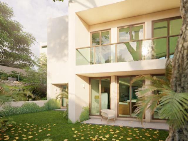 Departamento townhome con jardin y roof top, 650 metros del mar, Pet friendly