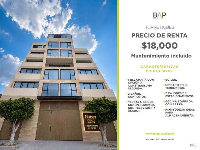 Departamento Torre Nubes Piso 3, León