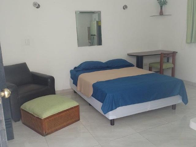 Departamento tipo estudio amueblado en renta en Colonia México