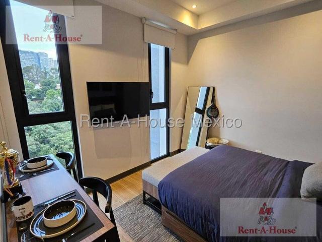 Departamento Tipo Loft Amueblado en Renta en Huixquilucan, La Herradura RT 27 657