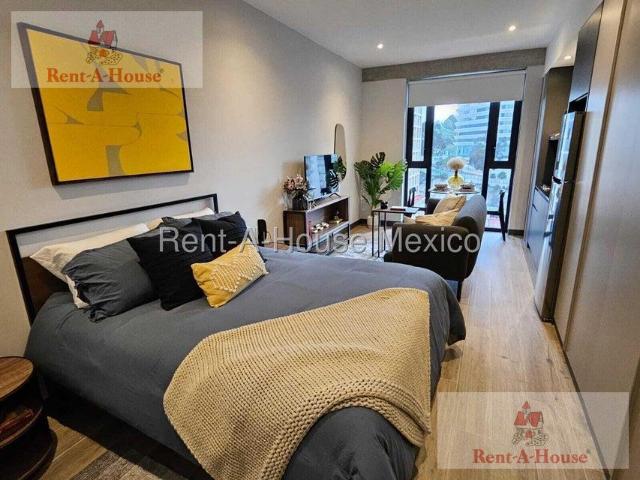 Departamento Tipo Loft Amueblado en Renta en Huixquilucan, La Herradura RT 27 734