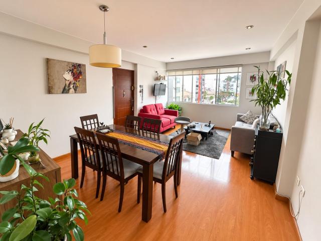 DEPARTAMENTO VENTA SURCO, 107.5 m2 3 DORMITORIOS, VISTA CALLE
