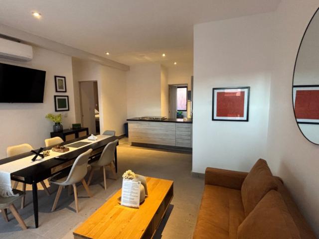 Renta Departamento amueblado, Jard?n,primer nivel en San Miguel de Allende con amenidades Premium