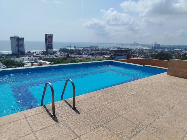 Departamento VISTA AL MAR en renta en Fracc. La Tampiquera. BOCA DEL RÍO, VER