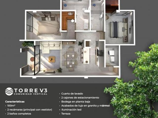 DEPARTAMENTOS BOUTIQUE TORRE V3