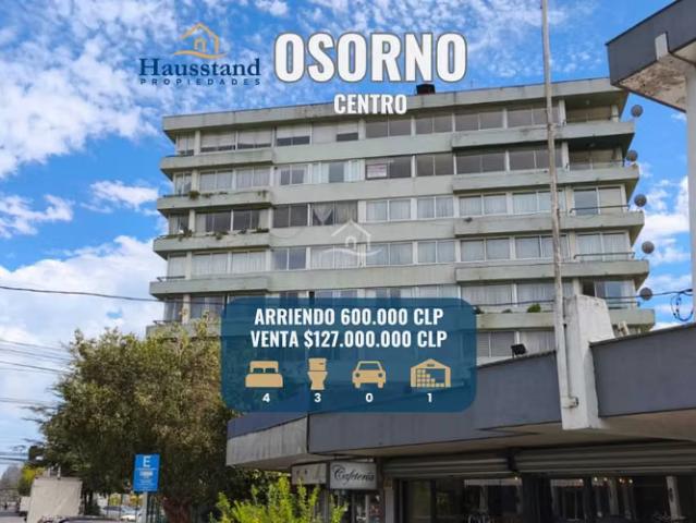Departamentos en arriendo en Osorno | Espacioso y Luminoso, Ideal para Familias 1639 dormitorios por CLP 600000.00