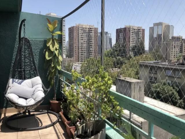 Departamentos en arriendo en providencia | departamento amoblado en pleno parque bustamante 3 dormitorios por clp 1200. 00