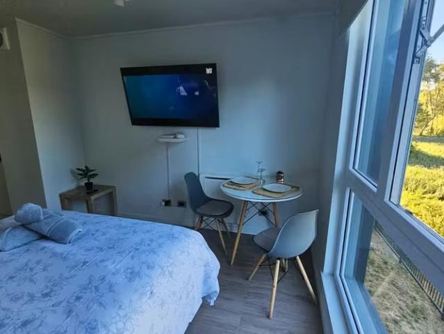 Departamentos en arriendo en valdivia | arriendo estudio amoblado con estacionamiento en isla teja 1 dormitorios por clp 600000.00