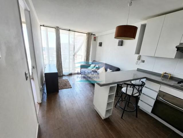 Departamentos en arriendo en valparaíso | depto en arriendo 1d/1b amoblado con vista al mar 1 dormitorios por clp 330000.00