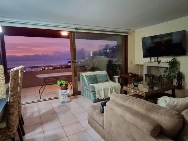 Departamentos en arriendo en Viña del Mar | Se arrienda estupendo departamento amoblado, con hermosa vista al mar. 3 dormitorios por CLP 950000.00