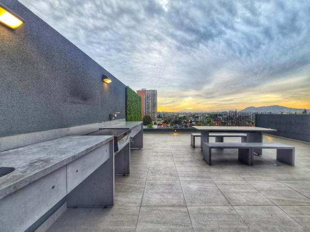 Departamentos en arriendo en ñuñoa | a pasos del metro arriendo depto casi nuevo 1 dorm 1 dormitorios por clp 480000.00