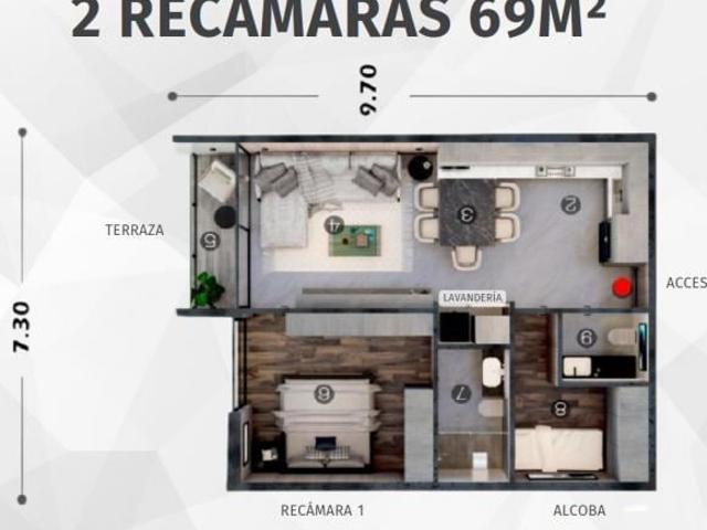 Departamentos en Complejo Encelia