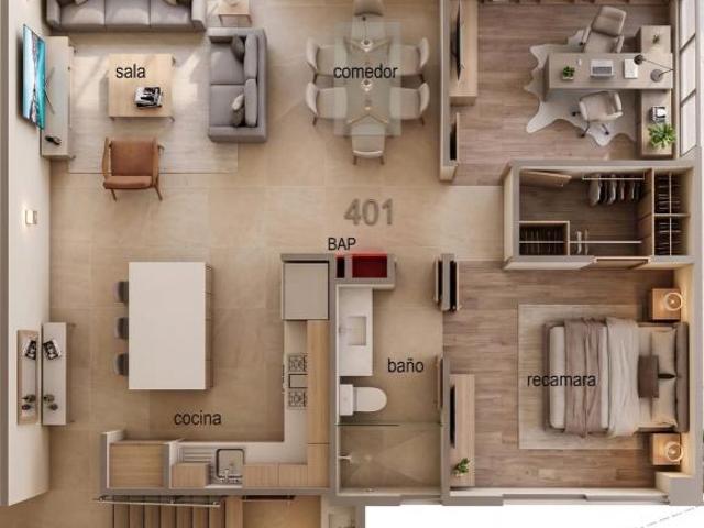 Departamentos en Preventa, Calle Cruz del Sur 4451, Col. La Calma Piso 4 PH1