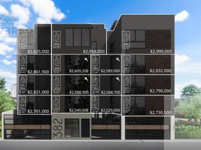 Departamentos en Preventa en Fracc. Reforma – Torre ALDEMA