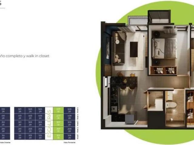 Departamentos en Preventa | 2 Recámaras | San Nicolás