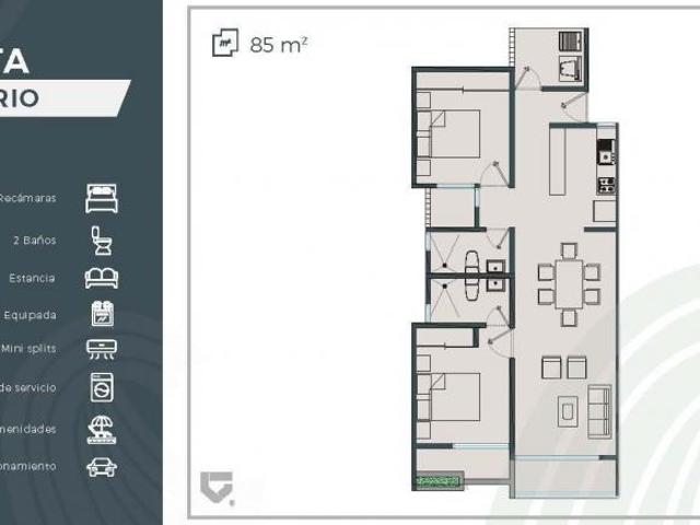 Departamentos en venta en Boca del Río Cabcera