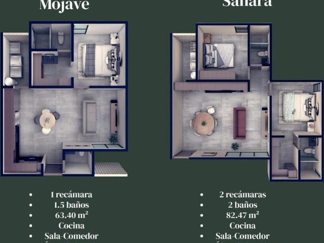 Departamentos en Venta en Fuerte ventura, San Luis Potos?
