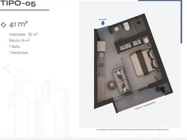 Departamentos en venta en Liverpool en la Colonia Juárez 4