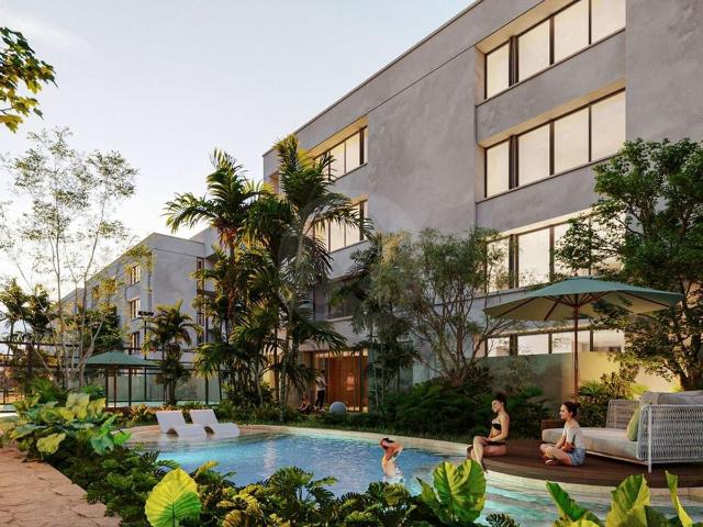 Departamentos en venta en privada 1 Habitaci?n con amenidades en Temozon Norte