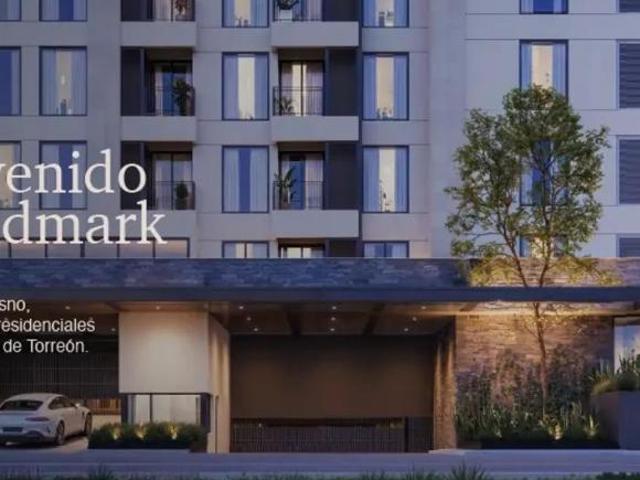 Departamentos en venta en Torre Landmark, Torreón, Coah