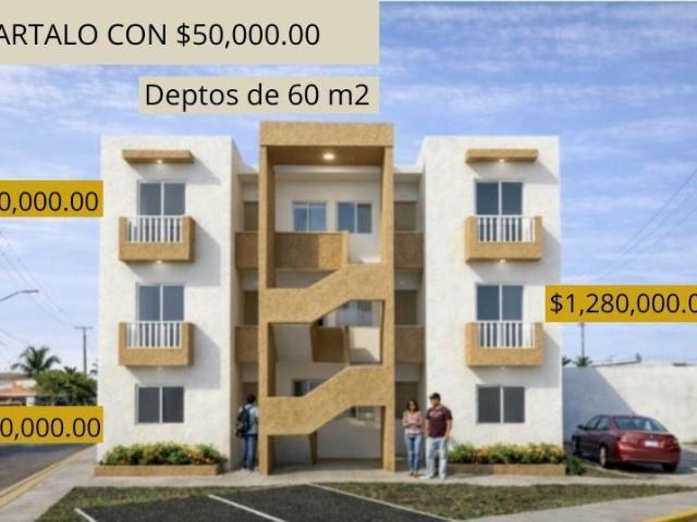 DEPARTAMENTOS EN VENTA! U. HABITACIONAL EL COYOL