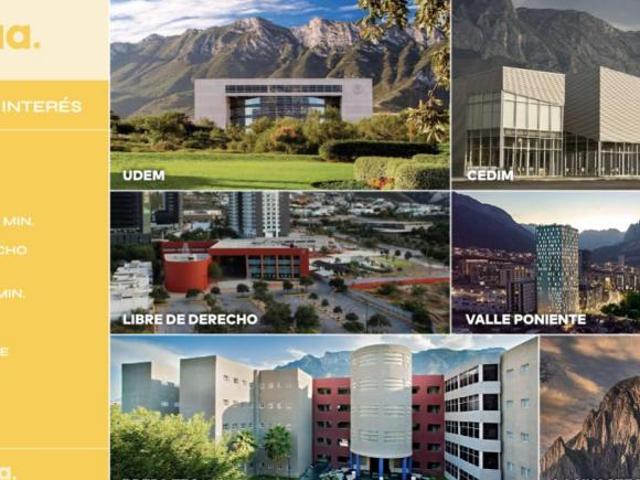 “Departamentos en Venta – Vivia Santa Catarina Zona Valle Poniente ”