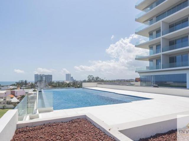 DepartDepartamento en venta frente al mar en Boca del Río | Bocamarina |Tipo Puerto | 2 recámaras |