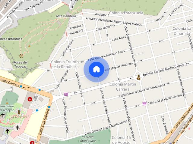 DEPARTMENTO EN RENTA À 5 MINUTOS DEL METRO MARTÍN CARRERA