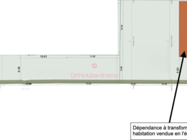 DEPENDANCE sur TERRAIN de 350m²