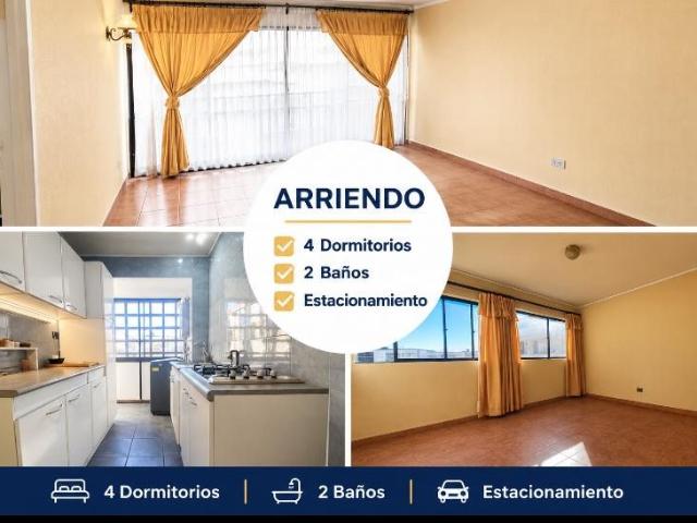 Deperamento 3 dormitorios, 2 baños, escritorio, 1 estacionamieto