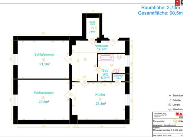 Derzeit in Sanierung! Ein Ort zum Ankommen: Großzügige 2 Zimmerwohnung mit viel Tageslicht am Minnesängerplatz Froschberg! Verfügbar ab 01.08.2026!