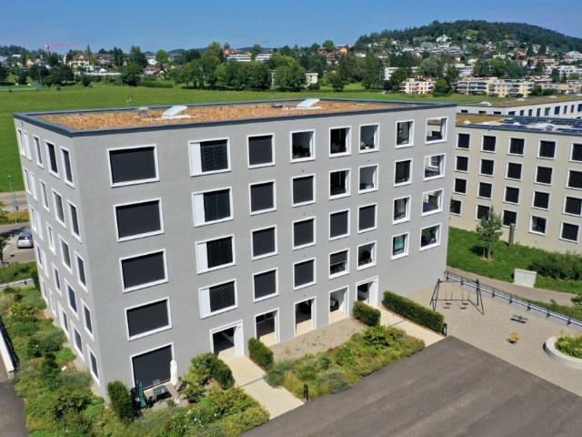 Der Blick ins Grüne. mit der Nähe zur Stadt