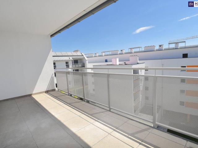 DER MARKHOF Coole drei Zimmer im Erstbezug und eine prachtvolle Dachterrasse in Top!