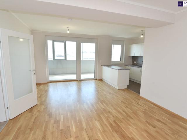 DER MARKHOF mit Wohlfühlfaktor! Ihre neue Drei Zimmer Wohnung mit coolem Wintergarten!