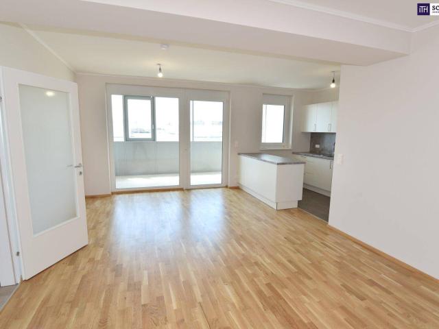 DER MARKHOF mit Wohlfühlfaktor! Ihre neue Drei Zimmer Wohnung mit coolem Wintergarten!