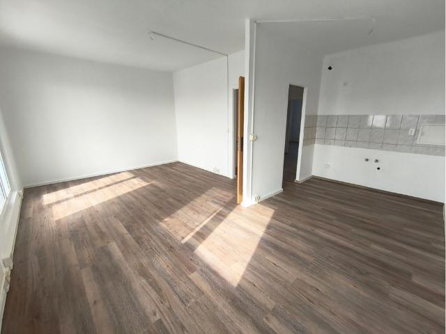 Der neue Bodenbelag ist der Eye Catcher der Wohnung !