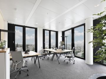 Frankfurt Innenstadt - Büroraum