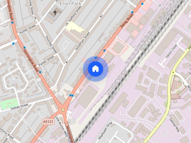 Derby Road, Staffordshire, Burton upon Trent, DE14