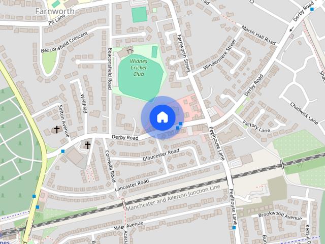 Derby Road, Widnes, WA8