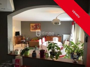 Dernier étage: Duplex F5/105 m² ascenseur, balcon, cave, garag