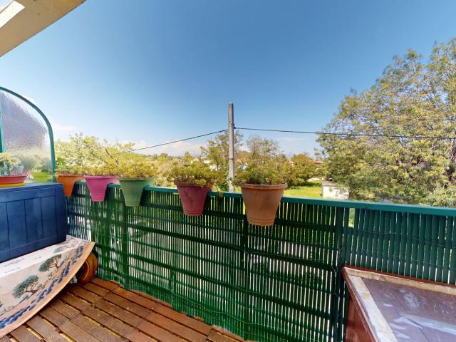 Dernier étage 3 pièces traversant avec terrasses, vue déga. 70m² Villeneuve Loubet