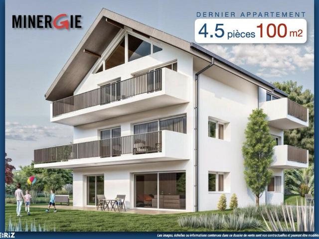 Dernier 4.5 pièces disponible, résidence exclusive de 3 logements à Prilly