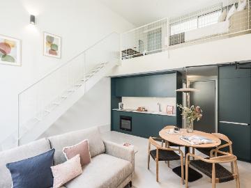 One bedroom duplex in a brand new building