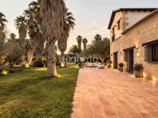 Descubre esta espectacular finca de estilo rústico mediterrá. 850m² Elche