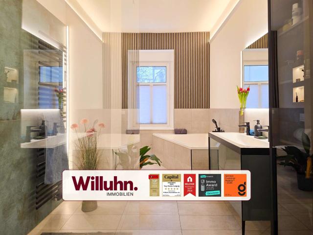 Design Altbau mit Smart Home | Bezugsfrei | Balkon | Luxusbad | 4 Zimmer Potenzial