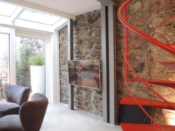 Wagengasse, Unterliederbach - Heizung, Terrasse