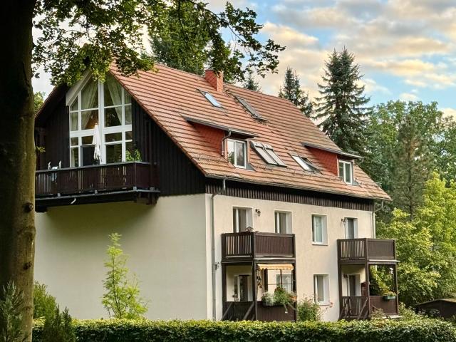 Design Business Apartment near forest | 2 bedrooms | living area | close to Dresden Airport