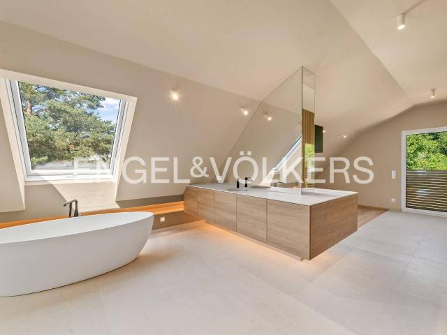 Design Doppelhaus im Erstbezug: Nachhaltiger Luxus mit Pool und Spa in exklusiver Lage von Klosterneuburg
